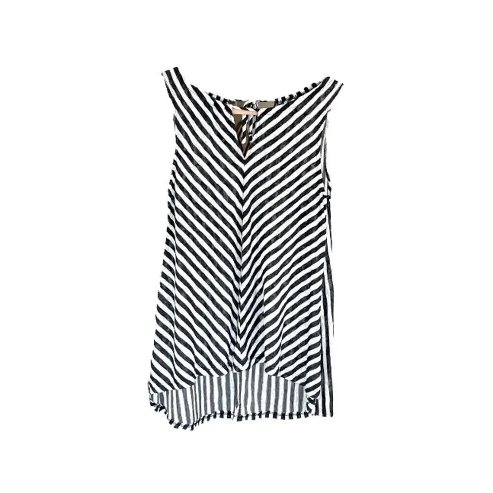 Coin 1804 Sheer Striped Beach Top (S)